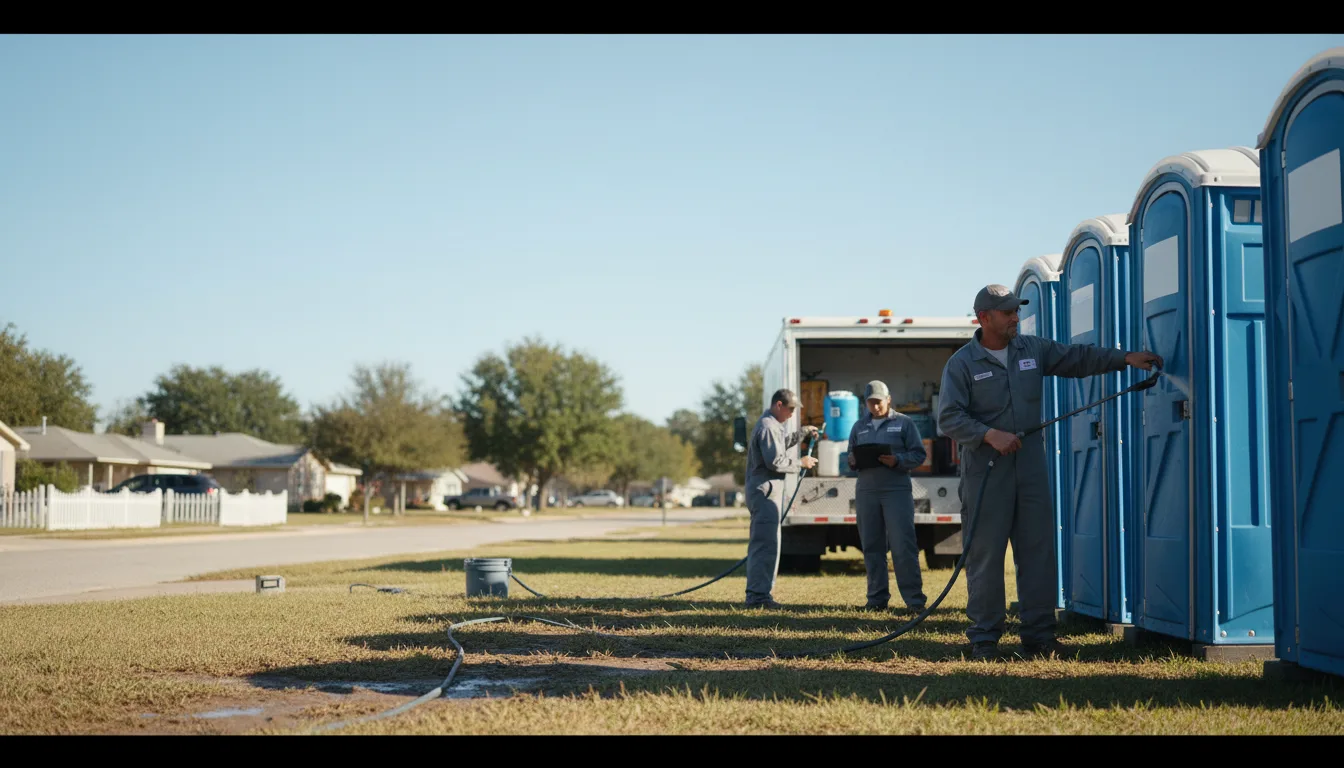 Long-Term Portable Toilet Rental in North English, IA near me